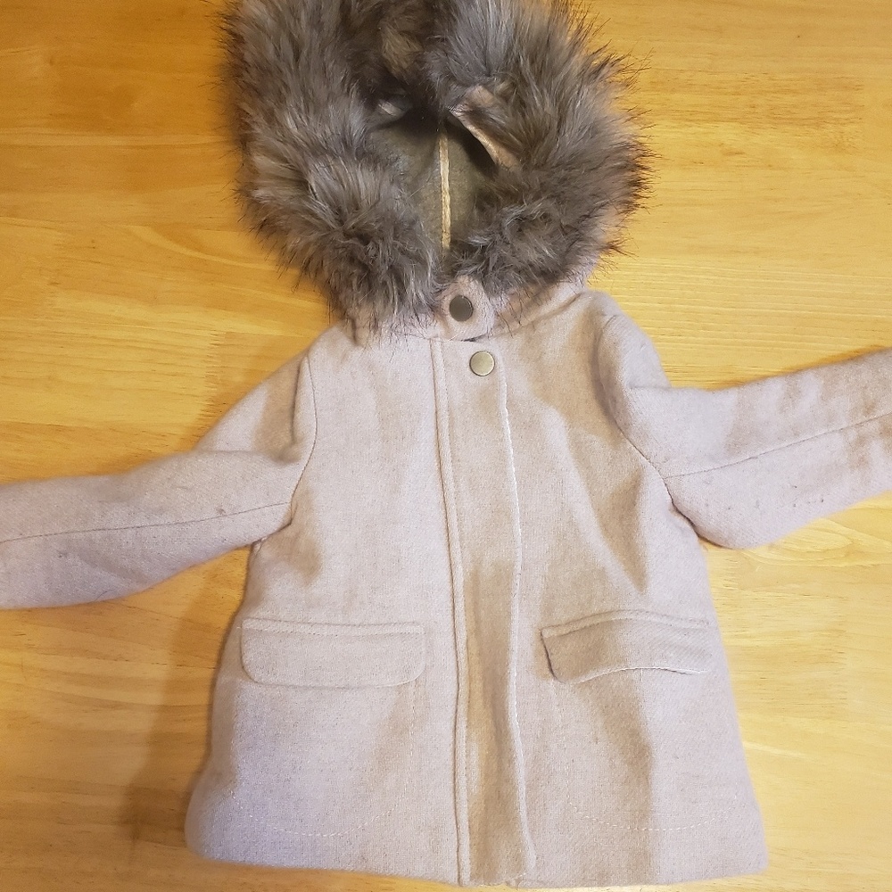 Zara girls size 4 coat